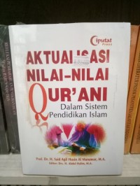 aktualisasi nilai nilai qur an