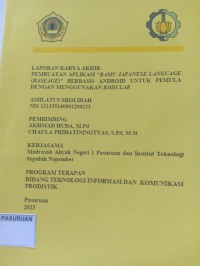 PEMBUATAN APLIKASI 