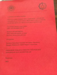 batuga (basic student toga application) aplikasi pengenalan tanaman obat keluarga untuk anak sd dengan menggunakan kodular