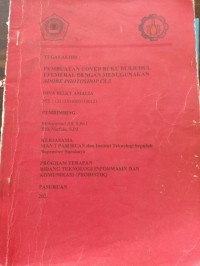 pembuatan cover buku berjudul efemeral dengan menggunakan adobe photoshop cs 3