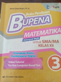 buku penilaian bupena matematika kelompok wajib untuk sma/ma kelas 12