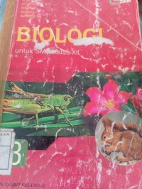 BIOLOGI UNTUK SMA KELAS 12