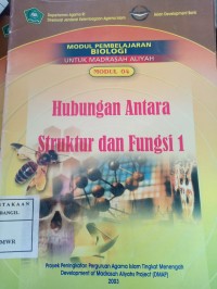 modul pembelajaran biologi untuk madrasah aliyah modul 4 hubungan antara struktur dan fungsi 1