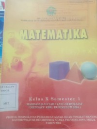 matematika 1 A kelas 10 semester 1