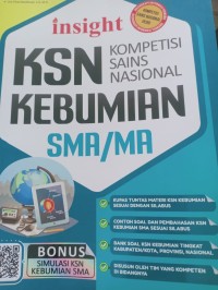 ksn kompetisi sains nasional kebumian sma/ma