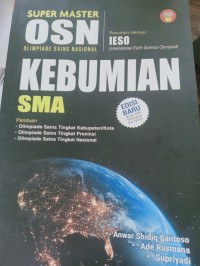 super master osn olimpiade sains nasional kebumian sma