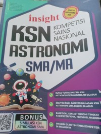 ksn kompetensi sains nasional astronomi sma/ma