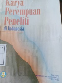 karya perempuan peneliti di indonesia