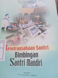 kewirausahaan santri bimbingan santri mandiri