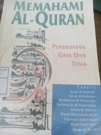 memahami al-quran pendekatan gaya dan tema