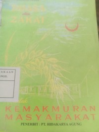 puasa dan zakat untuk kemakmuran masyarakat