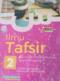 ilmu tafsir untuk kelas 11 madrasah aliyah program keagamaan