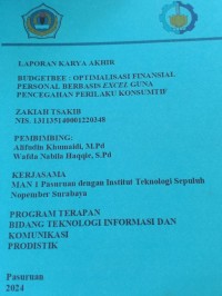 laporan karya akhir budgetbee: optimalisasi finansial personal berbasis excel guna pencegahan perilaku konsumtif