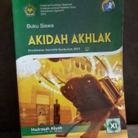 buku siswa akidah akhlak untuk madrasah aliyah kelas 11